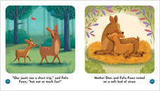 ルドルフ・ルケシュ 洋書 しかけ絵本「FLEETFOOT THE FAWN」 m_9781668908730_int.jpg