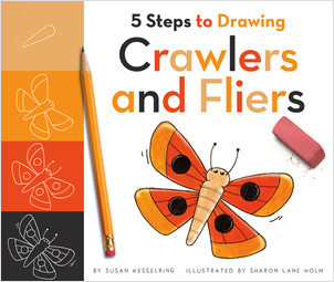 Cover: 5 Steps to Drawing Crawlers and Fliers